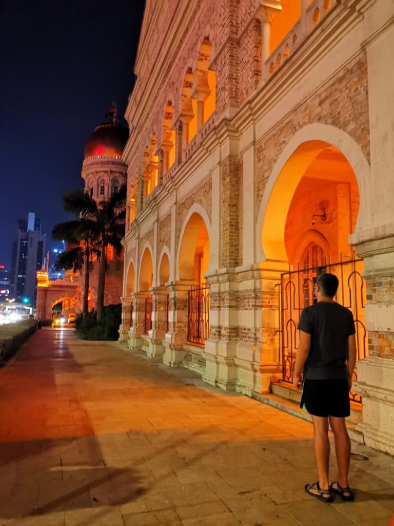 Malaysia Kuala Lumpur bei Nacht