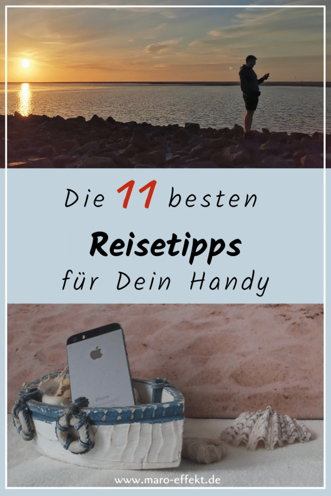 Handy auf Reise