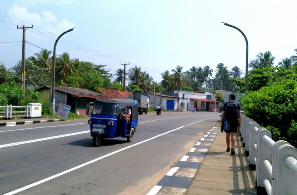 Backpacking Sri Lanka Tuk Tuk