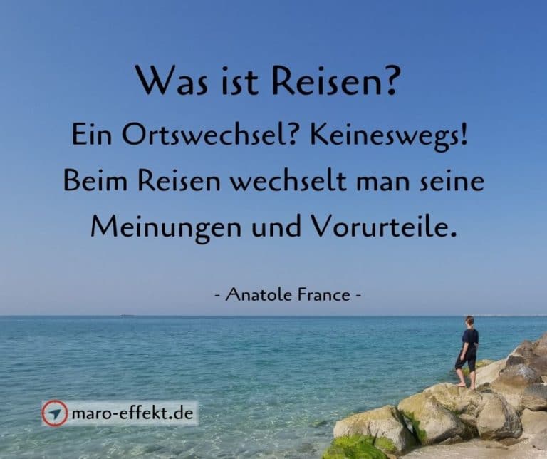 44 schöne Sprüche übers Reisen Zitate zum Teilen [2025]