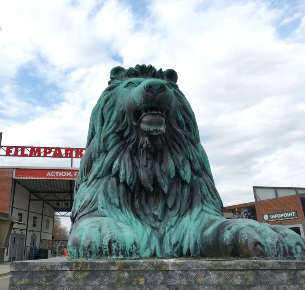 Potsdam Aktivität Filmpark Babelsberg Löwe