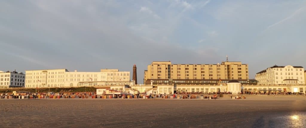 Insel Borkum Strandpromenade